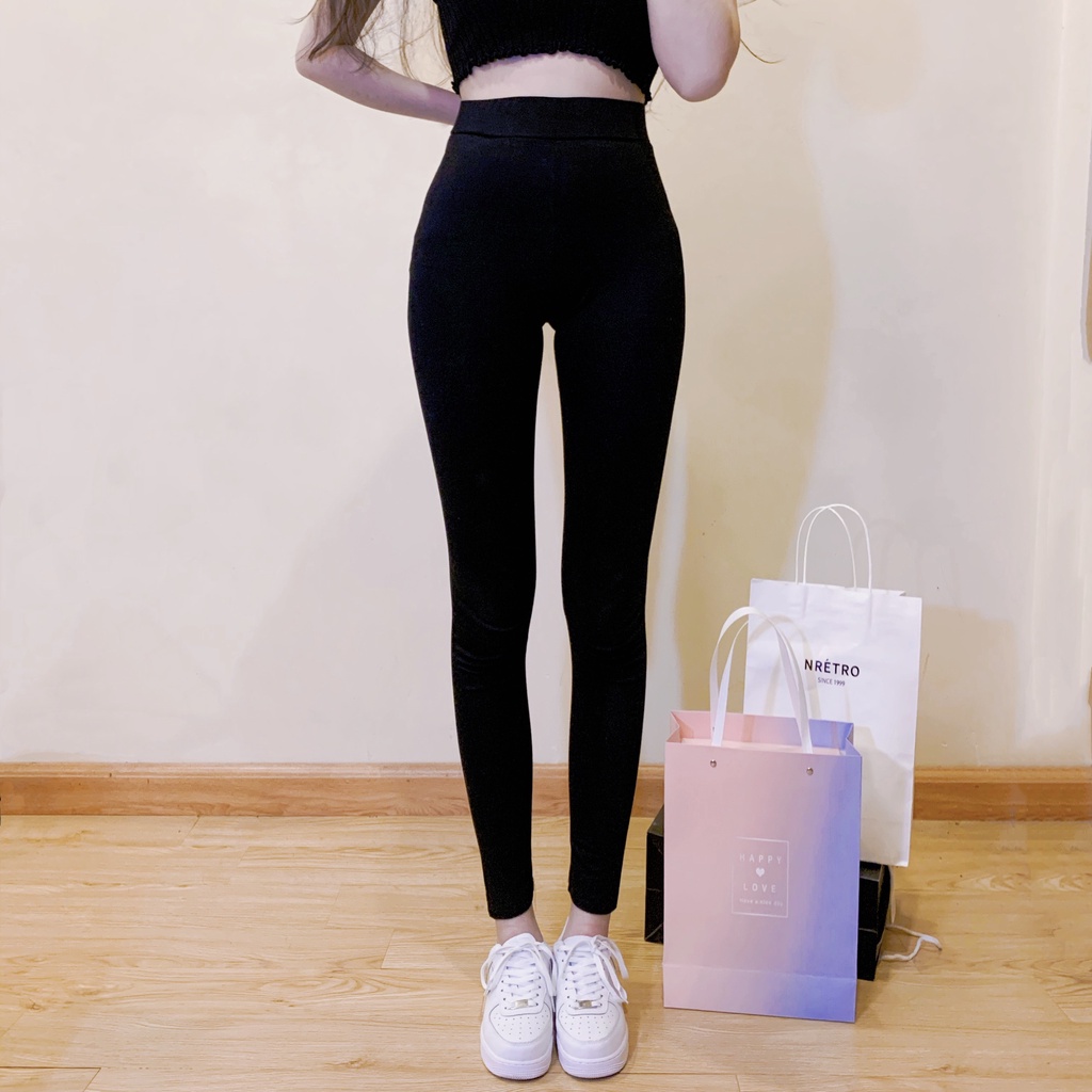 Quần Legging Hàn Nâng Mông, Tôn Dáng, Gen Bụng Cạp Siêu Cao Siêu Co Giãn Chất Đẹp Hàng Loại 1 | BigBuy360 - bigbuy360.vn