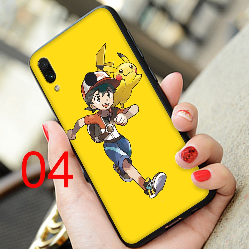 Mềm Ốp Điện Thoại Silicon Dẻo Họa Tiết Hoạt Hình Pokémon Dễ Thương Cho Xiaomi Redmi Note 6 7 Pro 6a S2 Go No182