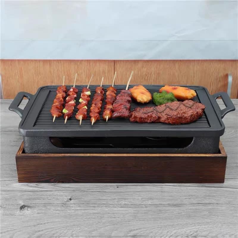 Bếp Gang Nướng Tại Bàn