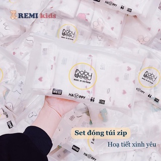 Set 5 khăn xô sữa Baby Bee