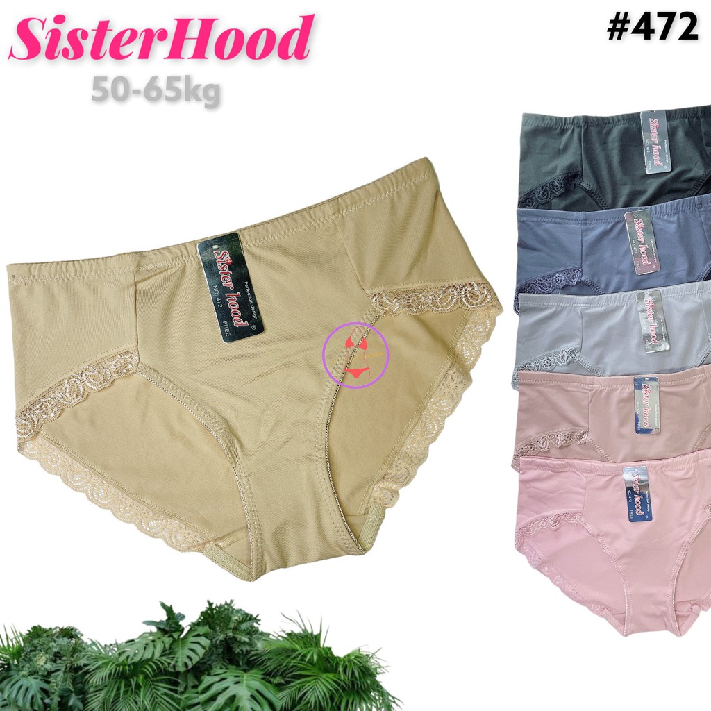 Quần lót Thái Lan chất liệu thun lạnh phối ren dày dặn FreeSize 50-65kg