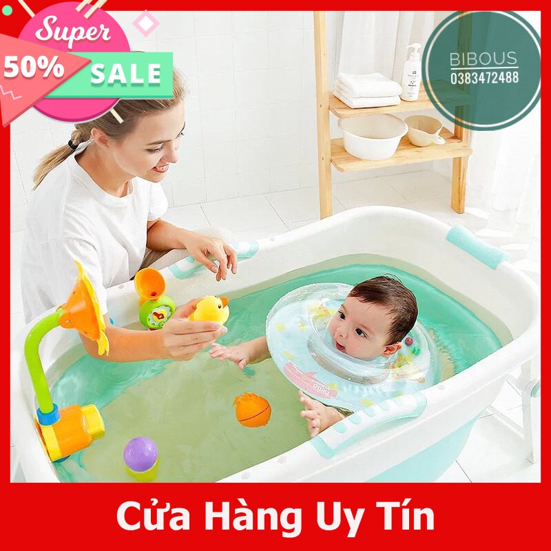 Bồn tắm thông minh cho bé - Bồn tắm thành cao gấp gọn - Bồn tắm tập bơi cho bé - Bồn tắm đa năng - Bể bơi cho bé