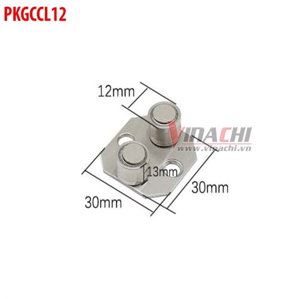 Phụ kiện giữ cánh cửa lùa loại 1 - 2 con lăn