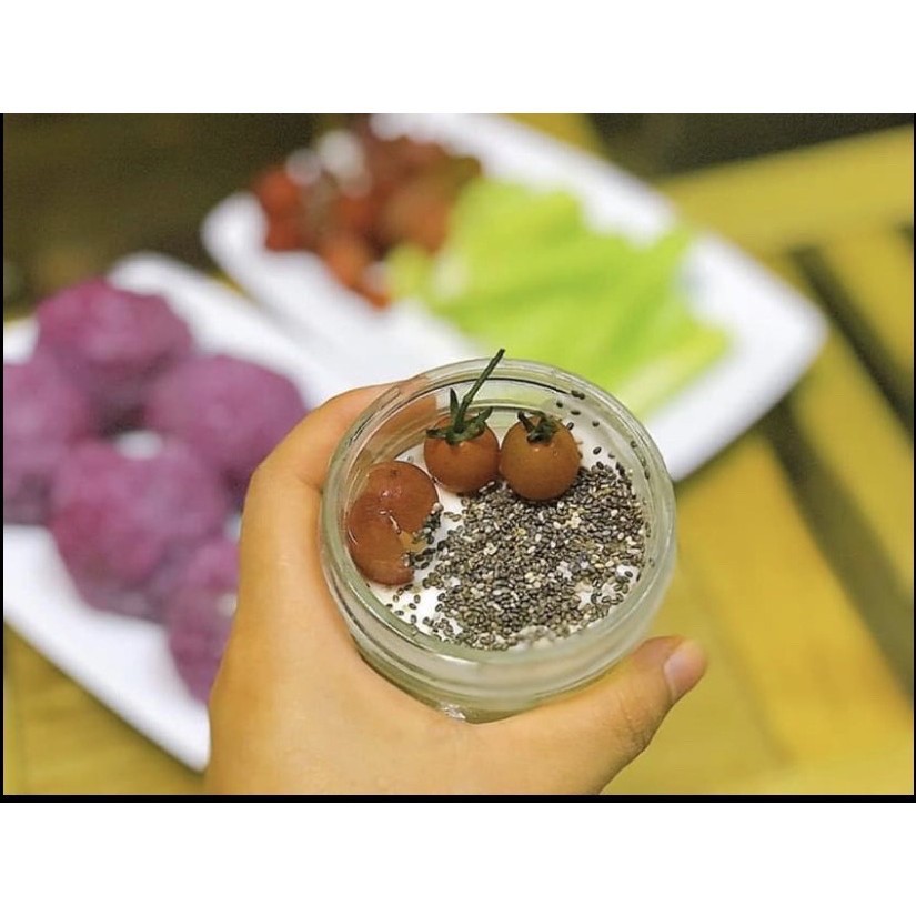 OMBO 20 Hũ Thủy Tinh Nhỏ 100ml Nắp nhôm làm sữa chua, caramen, đựng thực phẩm