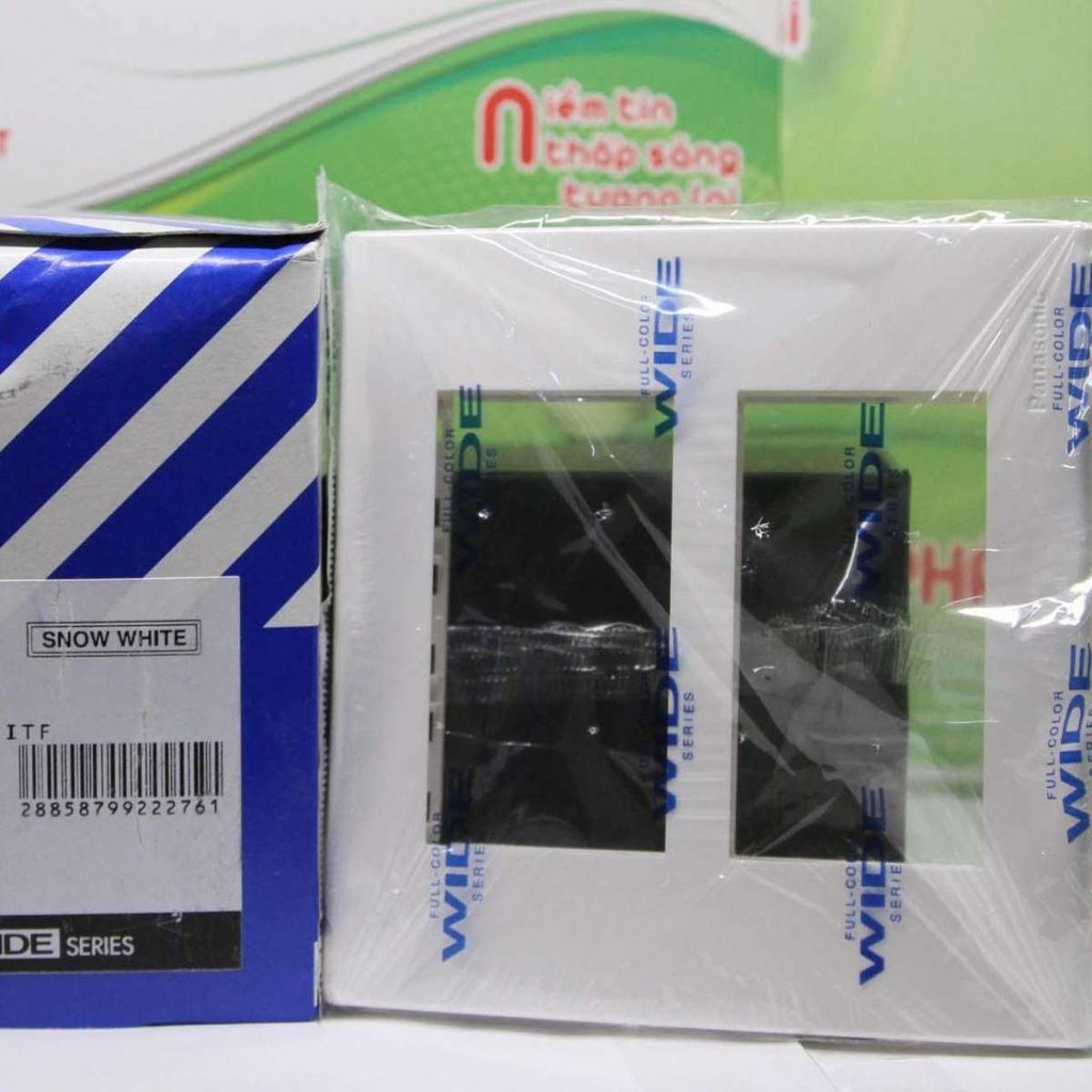Mặt 6 thiết bị Panasonic dòng Wide