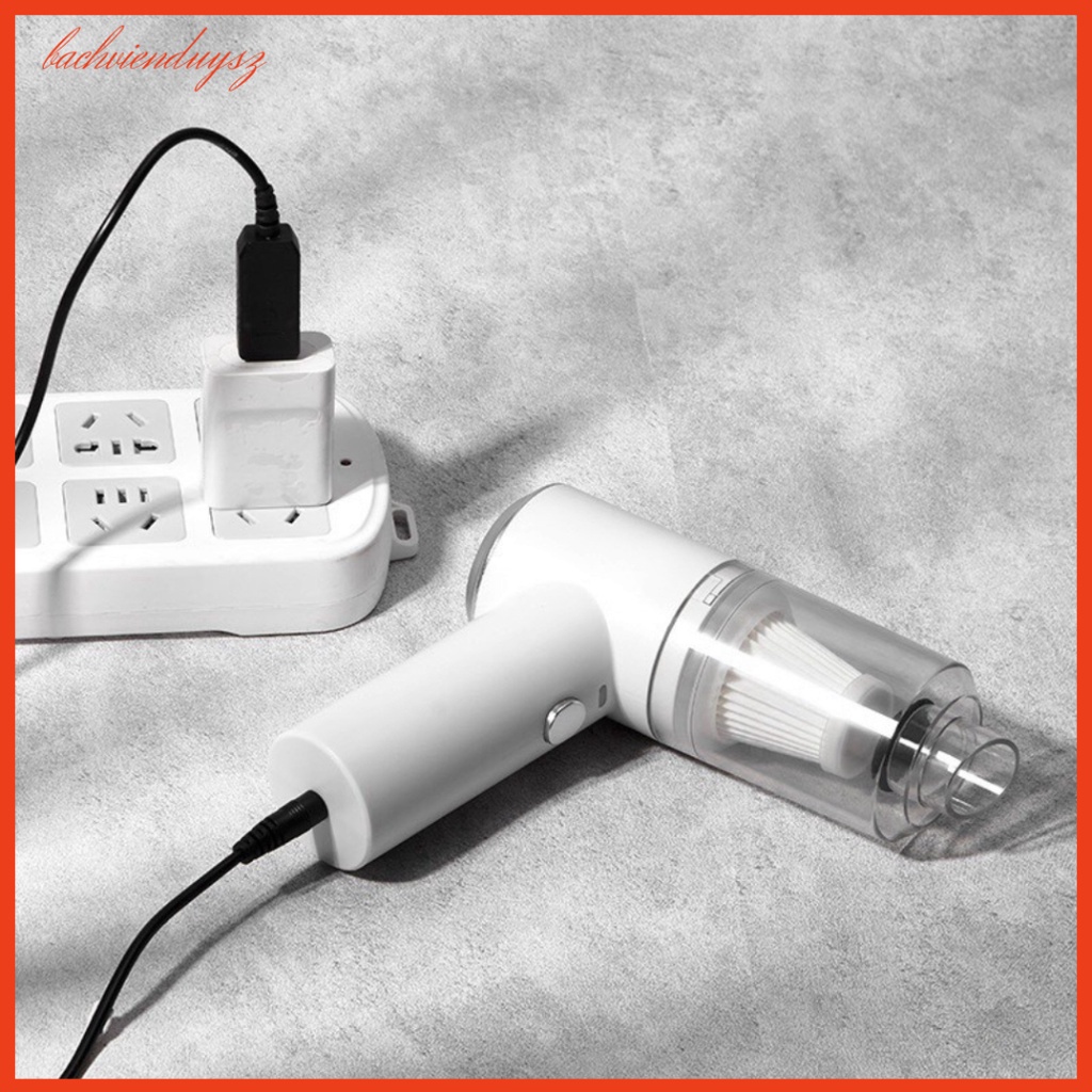 Máy Hút Bụi Mini Cầm Tay - Máy Hút Bụi Không Dây Lực Hút Cực Mạnh - Dùng Cho Oto Và Gia Đình - Sạc USB