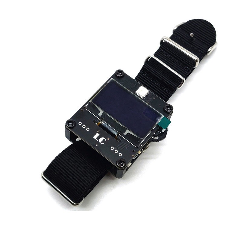 Đồng hồ Wifi ESP8266 Bảng phát triển lập trình Màn hình OLED có thể đeo được ESP-12F Bảng phát triển