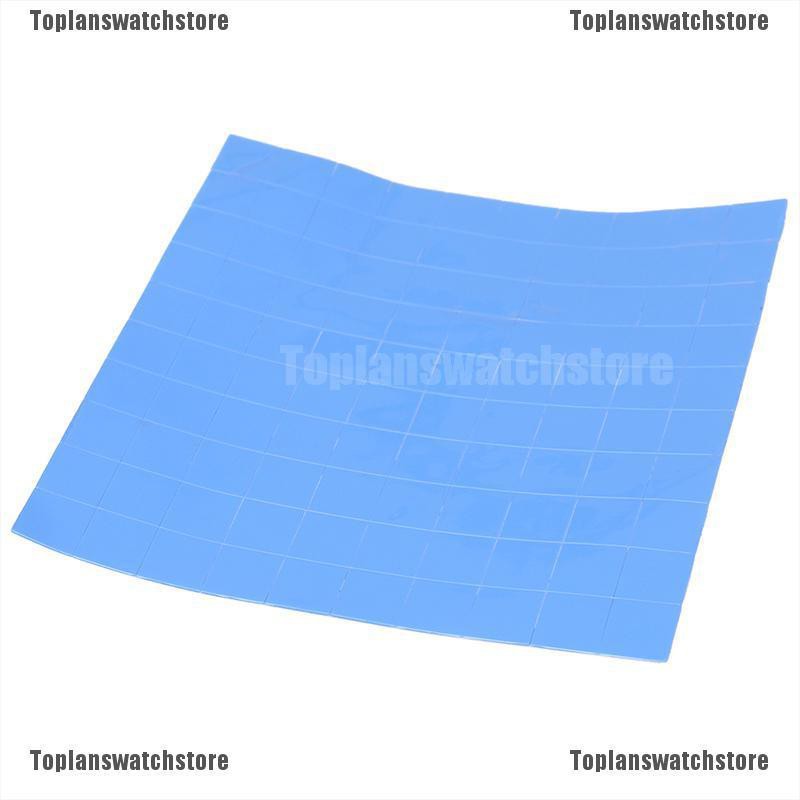 Set 100 Miếng Đệm Tản Nhiệt CPU GPU 10 * 10 * 1mm Bằng Silicon