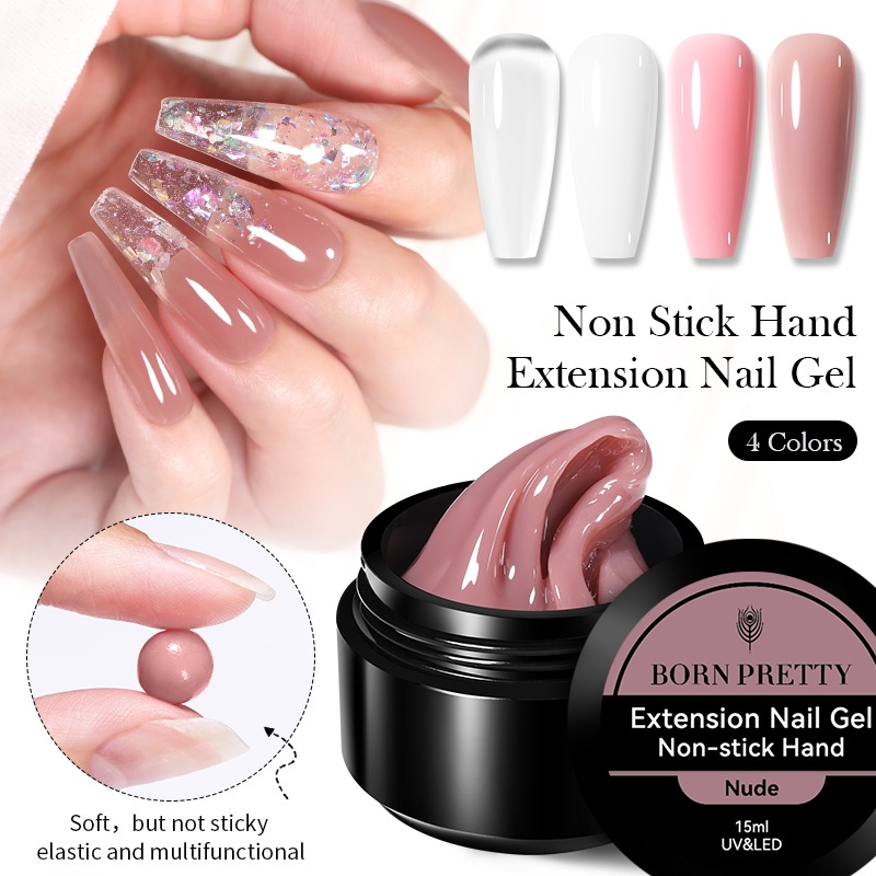Gel nối dài móng tay BORN PRETTY không dính 15ml