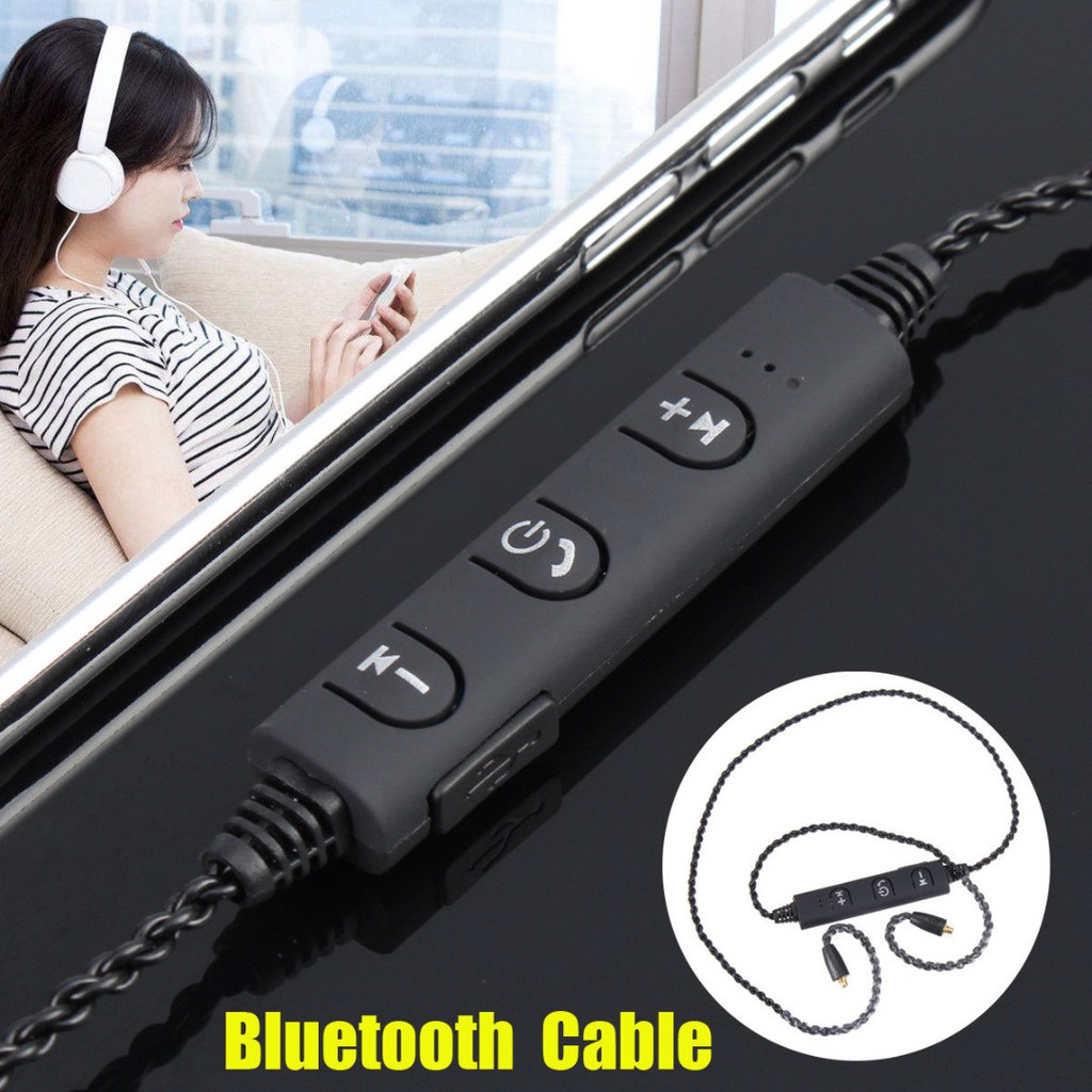 Dây cáp gắn tai nghe Bluetooth CSR4.1 Shure SE215 SE535 UE900
