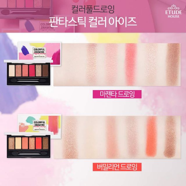 Bảng phấn mắt Play Color Eye Shadow 6 ô và 10 ô
