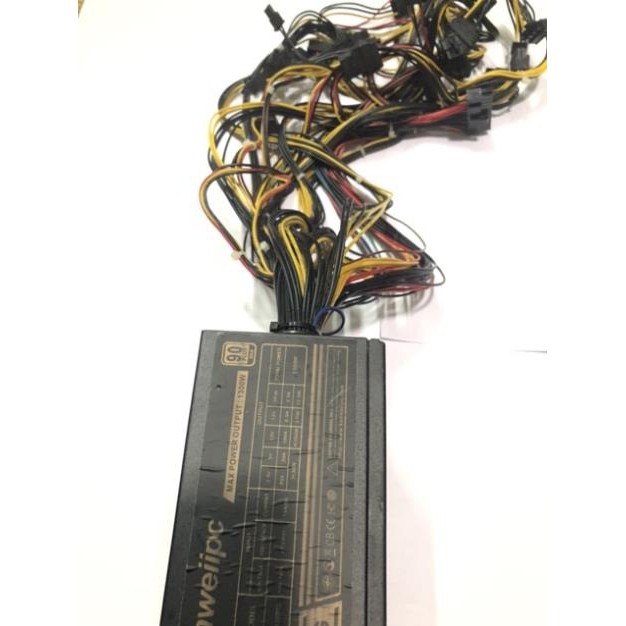 Nguồn Coin 1250w 90 plus gold giao mẫu ngẫu nhiên