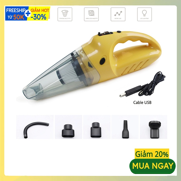 Máy hút bụi cầm tay mini không dây cao cấp