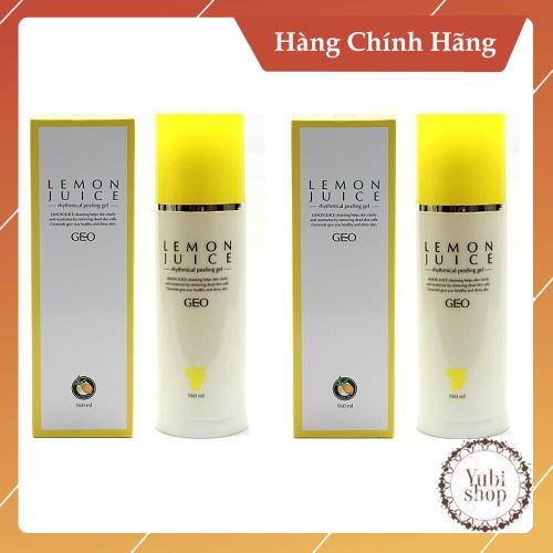 Tẩy Da Chết Geo Hàn Quốc Chính Hãng - Tẩy Da Chết Làm Trắng Da - Geo Lemon Juice Rhythmical Peeling Gel - KM - CS | BigBuy360 - bigbuy360.vn