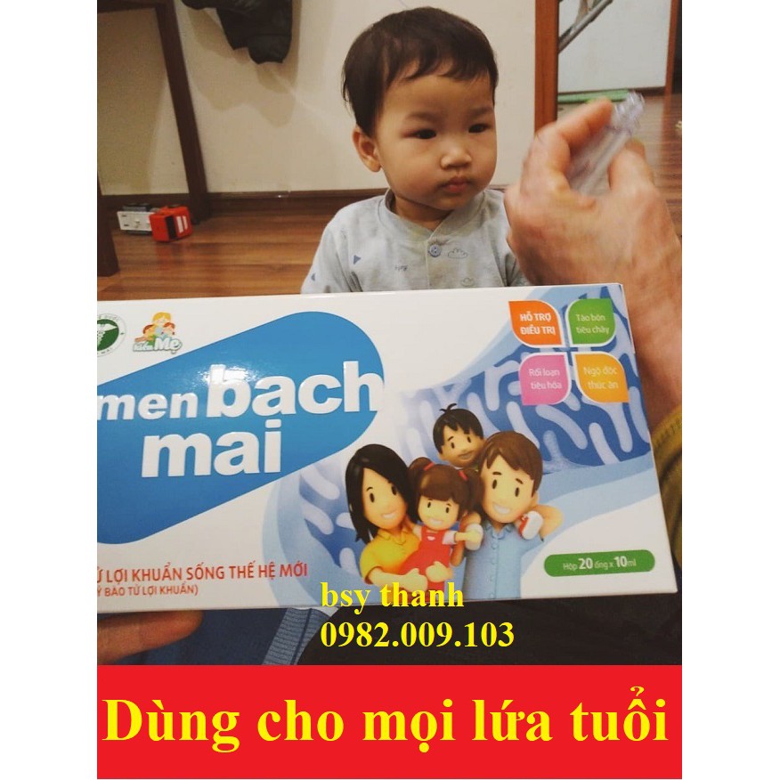 Men sống bạch mai thế hệ mới (dùng cho táo bón,tiêu chảy,rối loạn tiêu hóa,kém ăn chậm lớn,men Gold vi sinh) | BigBuy360 - bigbuy360.vn