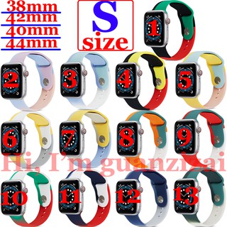 Dây Đeo Silicon Thể Thao Cho Đồng Hồ Thông Minh  Watch 1 / 2 / 3 / 4 / 5 / 6 / Se Iwatch 42mm / 44mm / 38mm / 40mm