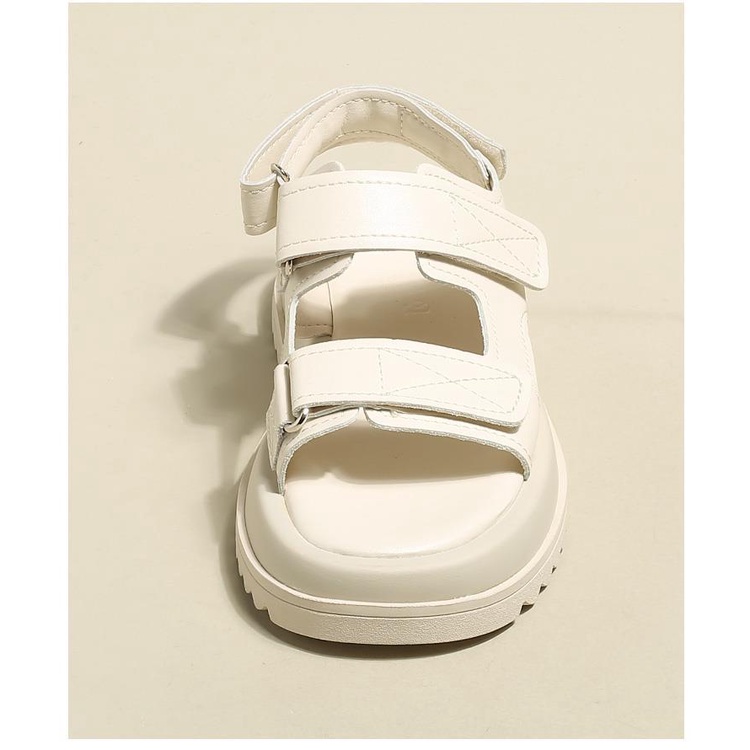 Giày Sandal Thể Thao Quai Dán Đế Mềm Dày Siêu Nhẹ Thời Trang Mùa Hè Hàn Quốc 2022