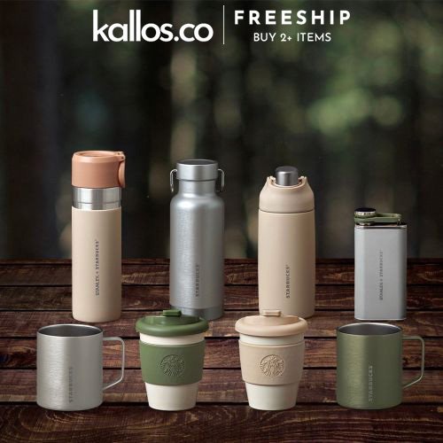 Bình Giữ Nhiệt Starbucks 23 Cherry Blossom, JNX Green Thermos, Stanley Cup, Iceland Tumbler - Kallos Vietnam