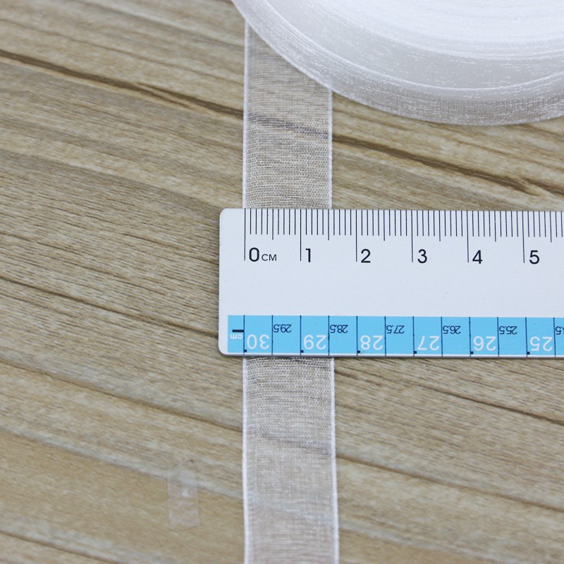 Cuộn dây ruy băng dùng trang trí giáng sinh đa năng 15mm dài 50 yard