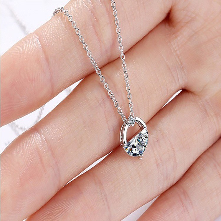 Dây chuyền thời trang Hàn nhỏ xinh, bạc ý S925 giá rẻ - DC89
