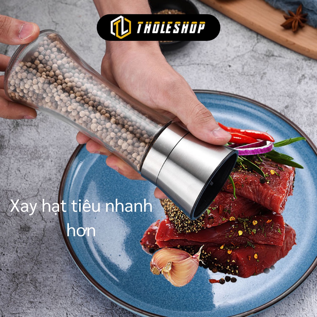 Lọ Xay Tiêu - Dụng Cụ Đựng Và Xay Tiêu Cầm Tay Tiện Dụng, Dễ Sử Dụng Và Vệ Sinh 7447