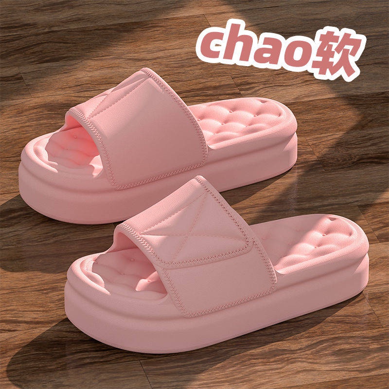 Dép Đi Trong Nhà Đế Dày Tăng Chiều Cao Thời Trang Cho Cặp Đôi