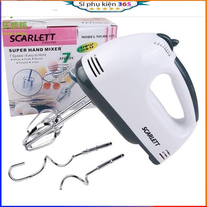 Máy Đánh Trứng Cầm Tay 7 Tốc Độ hoạt động mạnh mẽ