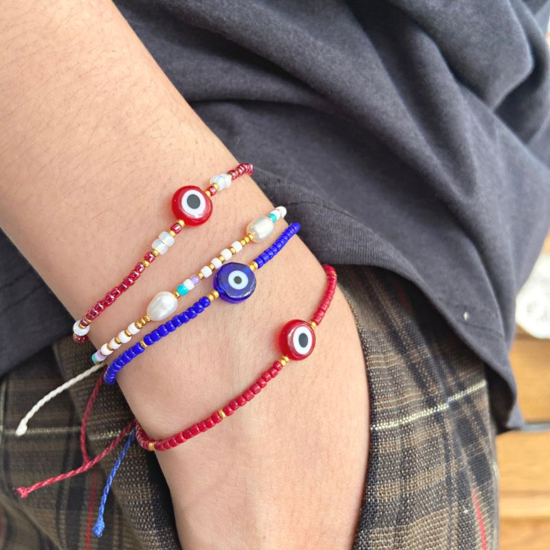 [Whiteline] Vòng tay Devil's Eye (có size Chân)