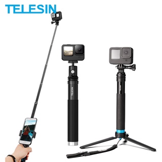 Telesin Giá Đỡ Ba Chân 6 Trong 1 Bằng Hợp Kim Nhôm Có Thể Xoay 360 Độ Cho gopro 12 11 10 9 8 insta360