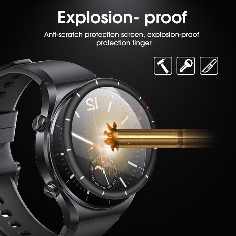 Miếng Dán 3D Chống Trầy Bảo Vệ Màn Hình Đồng Hồ Thông Minh Xiaomi Watch S1/