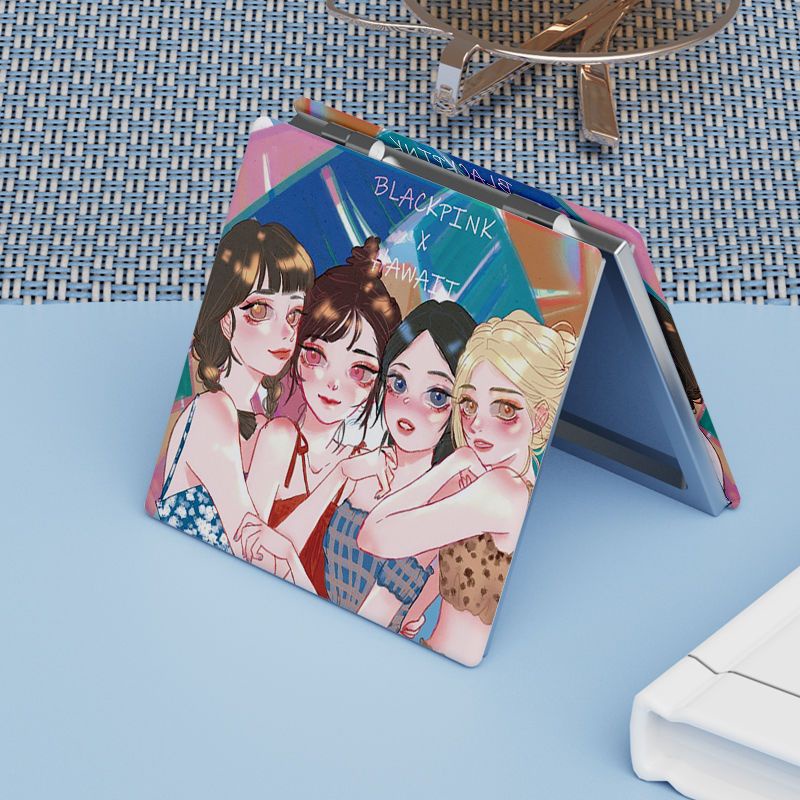 Gương Gập Hai Mặt In Hình Nhóm Nhạc BLACKPINK Đẹp Mắt