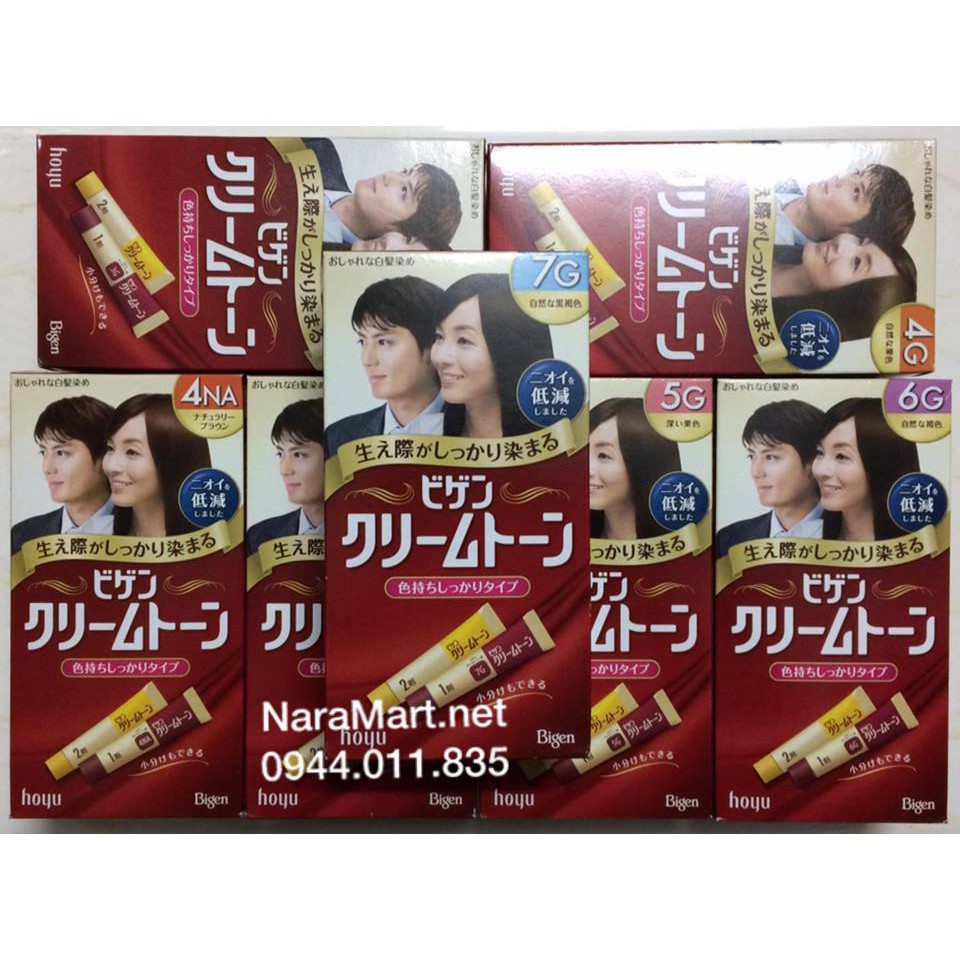 Thuốc nhuộm tóc phủ bạc Bigen