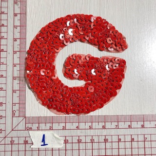 set 2 Sticker hình ủi hoa chữ hoa văn
