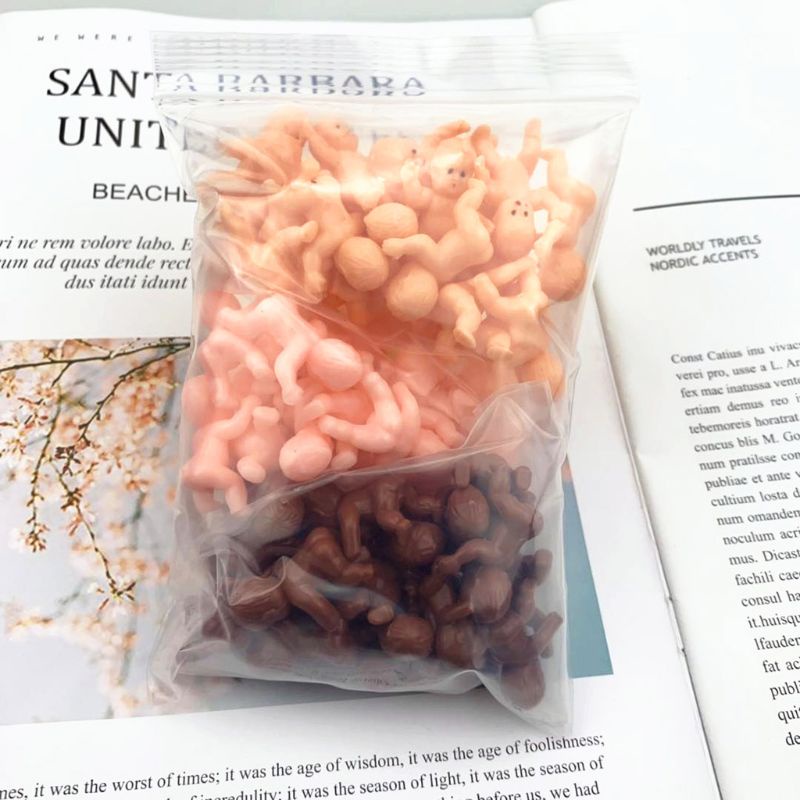 Mô Hình Em Bé WMMB 3cm 1 2 Trang Trí Tiểu Cảnh