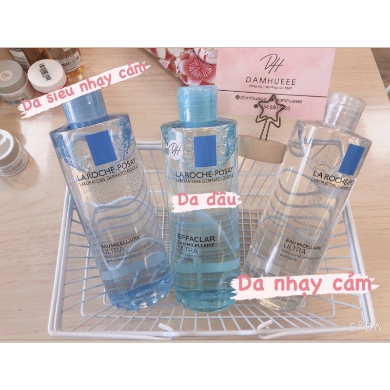 Tẩy trang La roche-posay 400ml