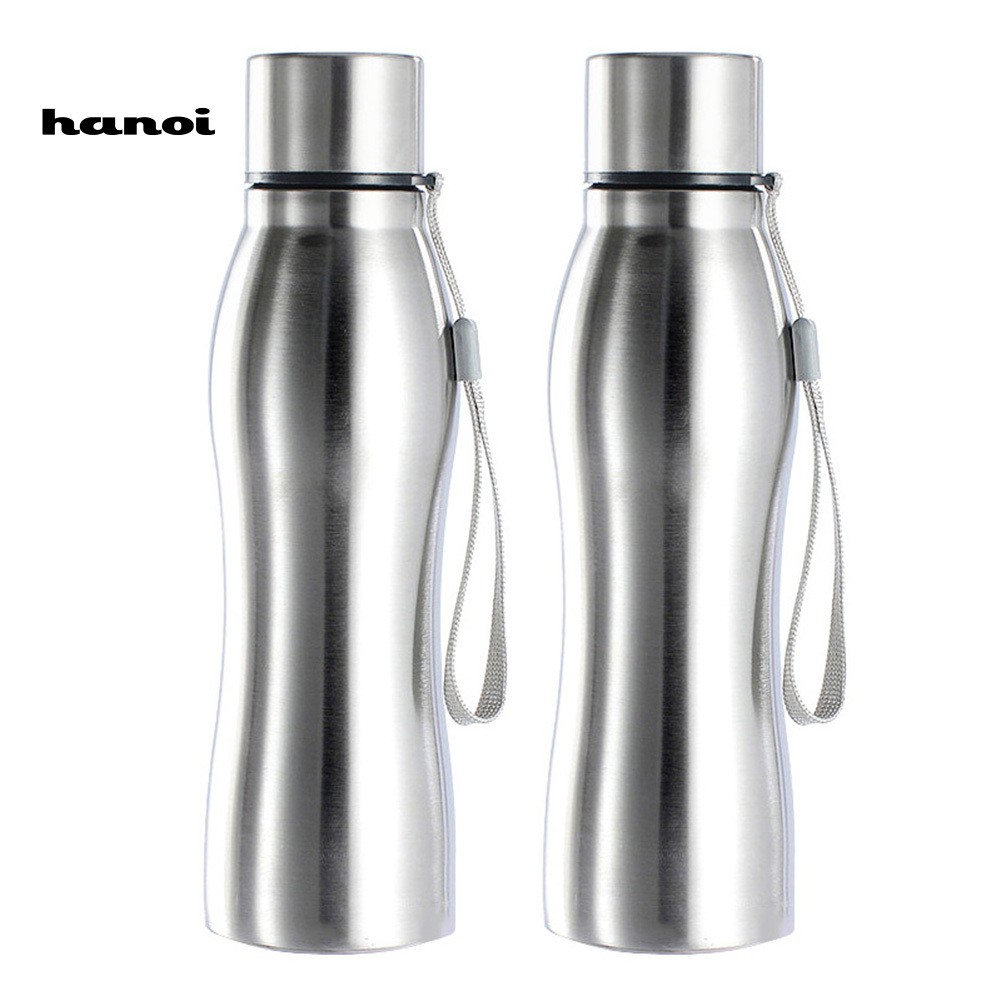 Bình Đựng Nước 750ml Bằng Thép Không Gỉ Thiết Kế Nhỏ Gọn Tiện Dụng