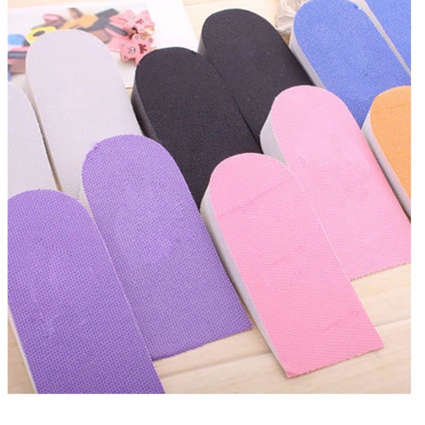 Bộ 2 Lót giày tăng chiều cao bằng xốp Vrg1442 tặng kèm thước dây  WHàng nhập khẩu