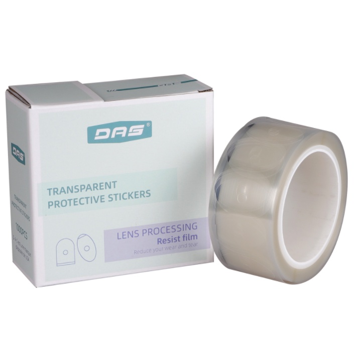 Miếng Dán Tròng Kính chống xoay trục | Loại Trong Suốt | Hộp 1000 Chiếc [Siêu rẻ]