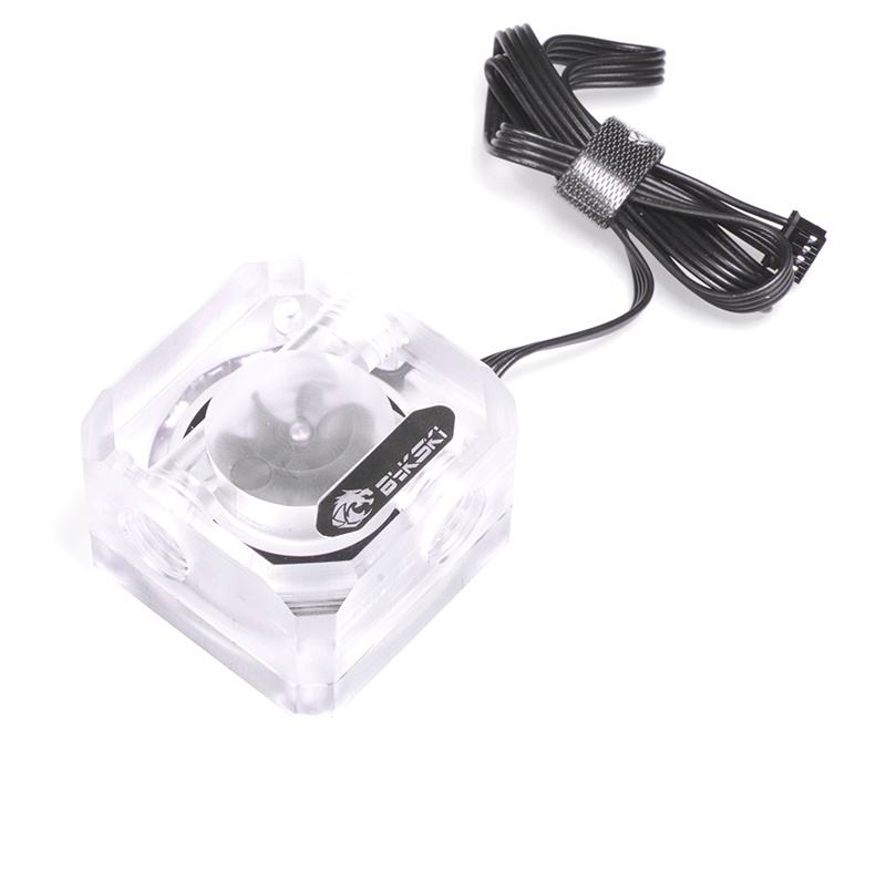 Đồng hồ đo lưu lượng Acrylic Bykski G1 / 4 Hệ thống làm mát bằng nước Bộ lọc nước làm mát Chỉ báo Phụ kiện làm mát máy tính Lỗ 3 chiều B-FMpa-V3-X
