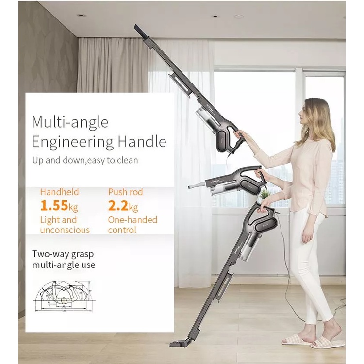 Máy Hút Bụi Cầm Tay DEERMA DX700S| BH 12 tháng