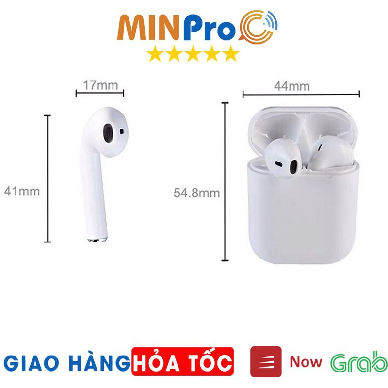 Tai nghe bluetooth i12 TWS, tai nghe iphone không dây, chơi game, giá rẻ MINPRO | BigBuy360 - bigbuy360.vn