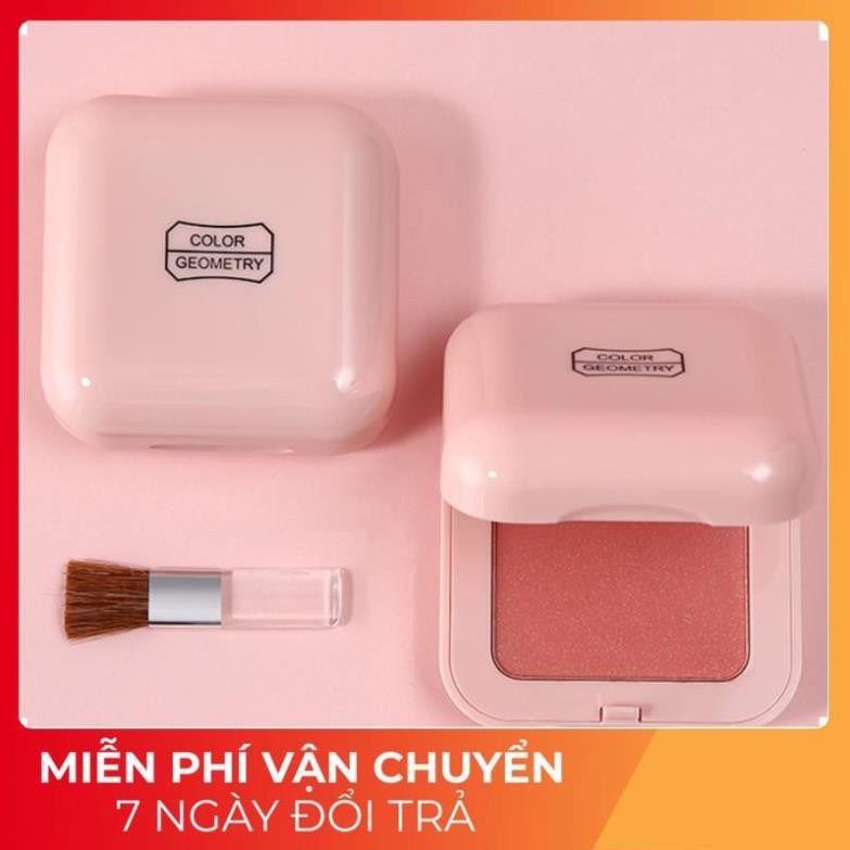 [FREESHIP]  Phấn má hồng đơn sắc Lameila Blusher Color Geometry BLG6