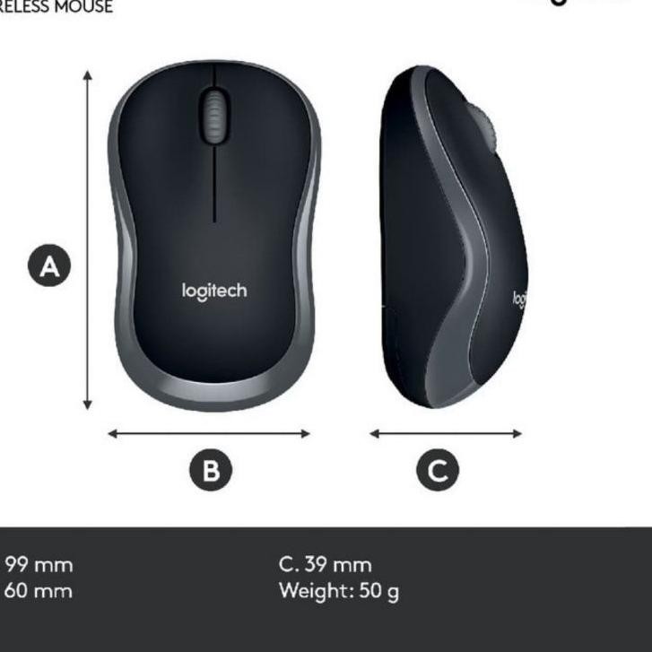 Chuột Không Dây Logitech B175 Chính Hãng