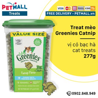 Treat mèo Greenies Catnip 277g - vị cỏ bạc hà cat t thumbnail