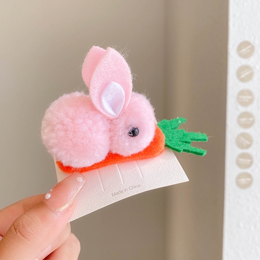1 Kẹp Tóc Hình Thỏ Dễ Thương Cho Bé Gái