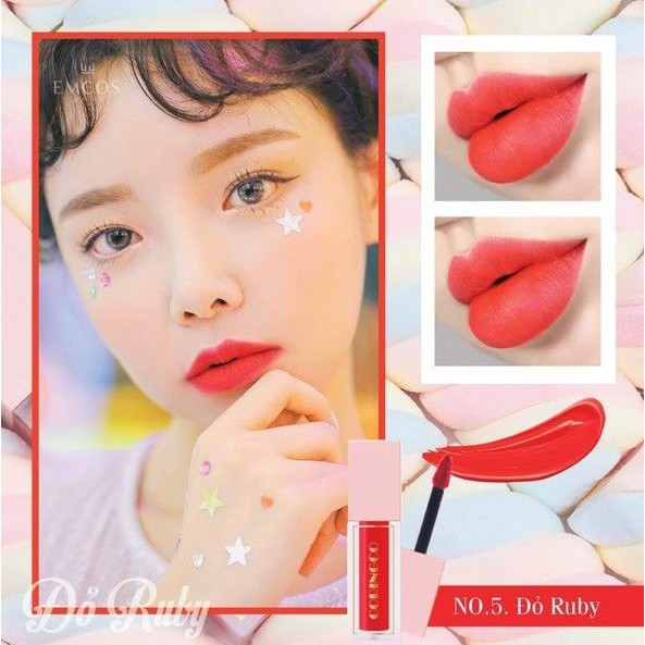 SON KEM LÌ CÓ DƯỠNG CORINGCO MARSH MALLOW VELVET TINT | BigBuy360 - bigbuy360.vn