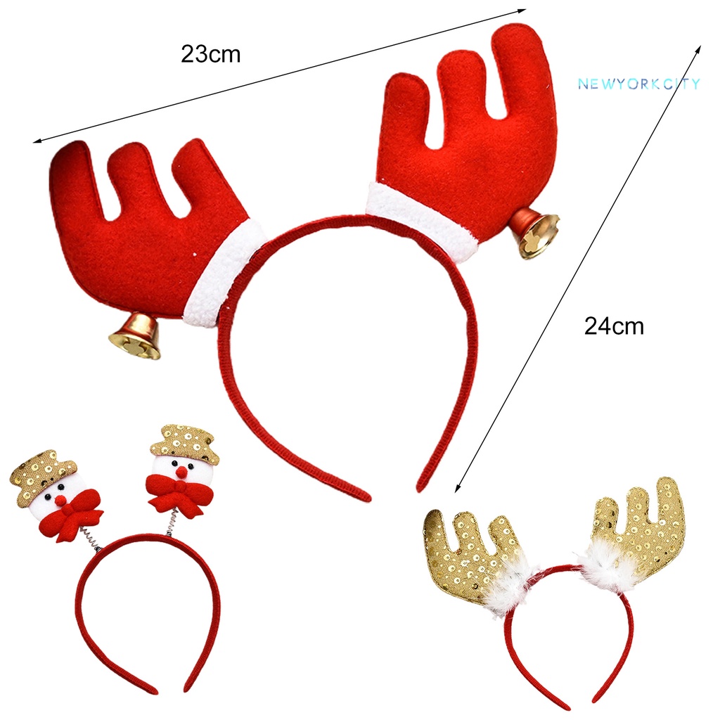 Băng Đô Cài Tóc Phong Cách Giáng Sinh Đáng Yêu