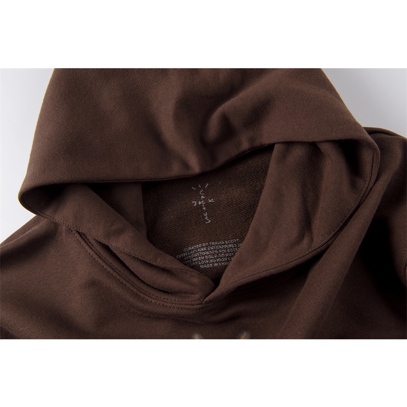 Hàng Bán Chạy Áo Hoodie Thể Thao Cotton Plus Size Tay Dài In Hình Travis Scott Jack Rushadk Xương Rồng Cho Nam Và Nữ