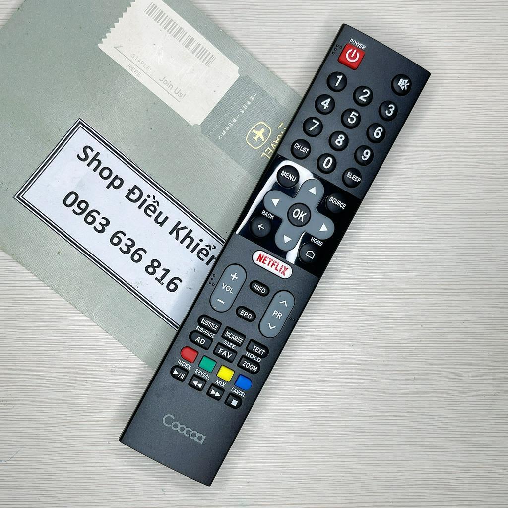 Remote tivi coocaa - điều khiển tivi coocaa chính hãng