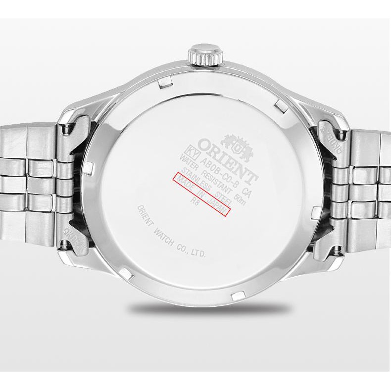 Đồng hồ nam dây kim loại Orient SAB0B005BB